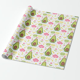 Avocado Wrapping Paper Geschenkpapier