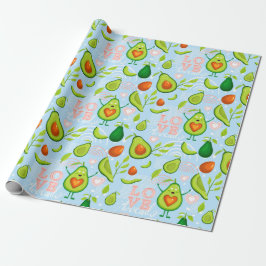 Avocado Wrapping Paper Geschenkpapier