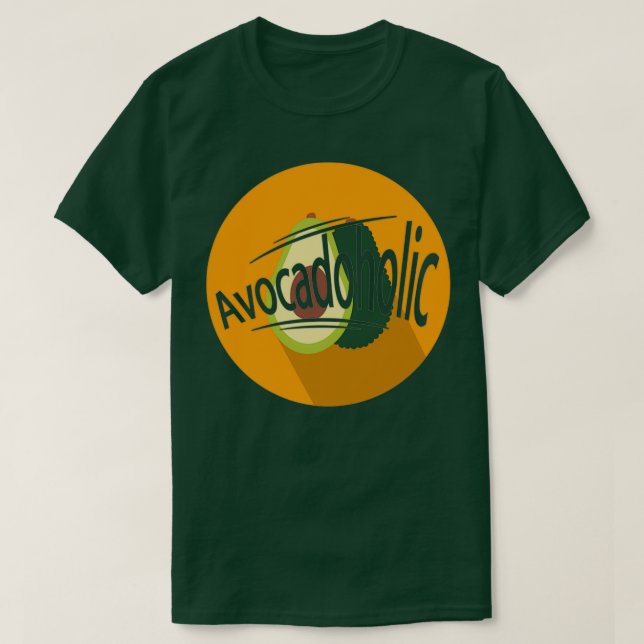 AvocadoAlkoholischer Funny Avocado Feinschmecker T-Shirt (Design vorne)