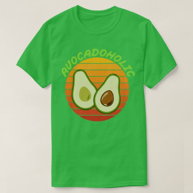 Avocadoanian Avocado Geschenk Vegan Vegetarian Veg T-Shirt (Design vorne)