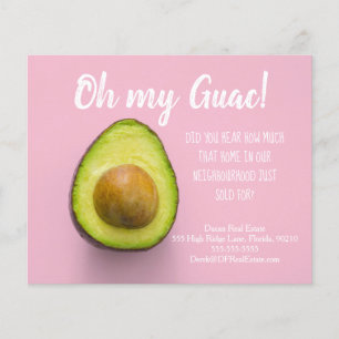 Avocadobefassung real Anwesen Marketing verkaufen Flyer