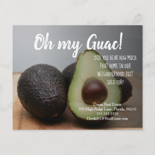 Avocadobefassung real Anwesen Marketing verkaufen  Flyer