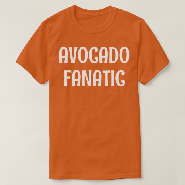 Avocadofanatiker T-Shirt (Design vorne)