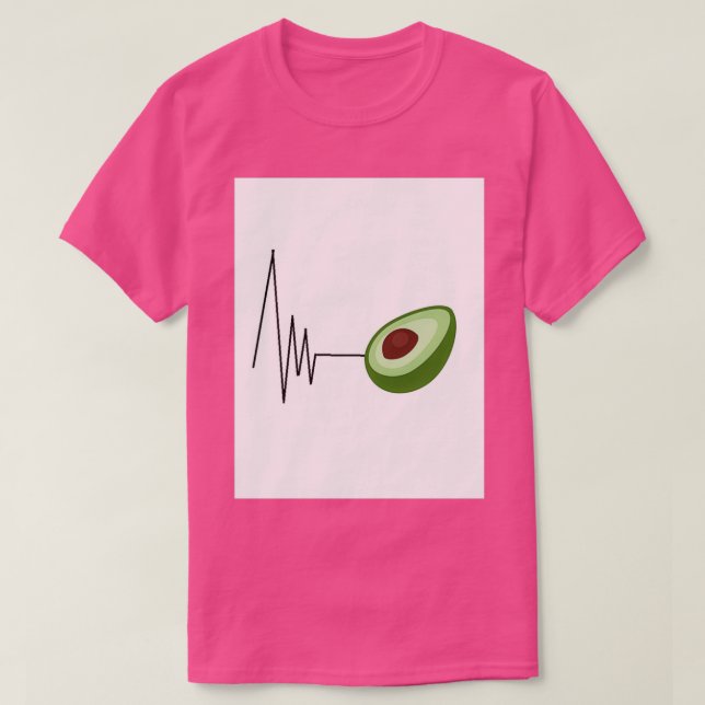 Avocadoliebhaber 6 T-Shirt (Design vorne)