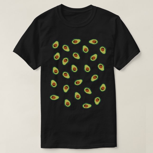 Avocadomuster 13 T-Shirt (Design vorne)