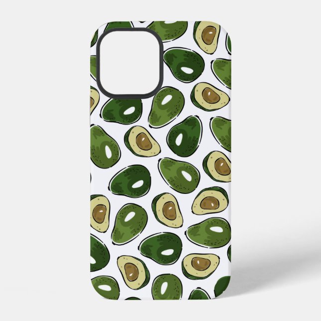 Avocadomuster iPhone Hülle (Rückseite)
