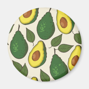 Avocadomuster Magnet