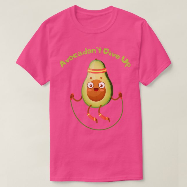 Avocadonx27t aufzugeben Avocardio Avocado Vegan Ve T-Shirt (Design vorne)