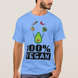 Avocados 100 veganes Leben T-Shirt