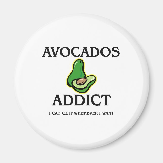 Avocados Addict Magnet (Vorne)