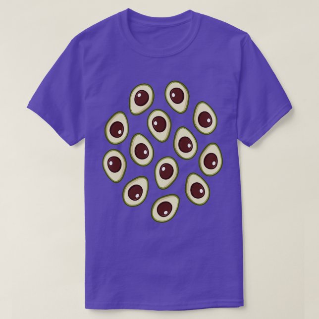 Avocados Black T-Shirt (Design vorne)