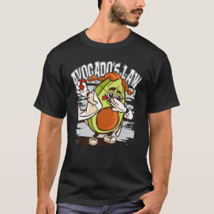 Avocados Gesetz Verrückter Dabbing-Wissenschaftler T-Shirt