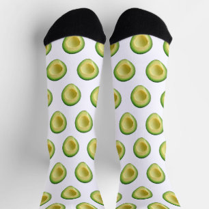 Avocados Green Guacamole 4Eva Crew Socken
