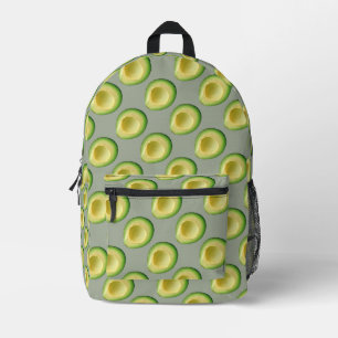 Avocados Green Guacamole 4Jojo Print Cut Nähtasche Bedruckter Rucksack