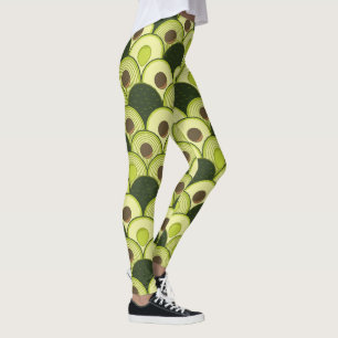 Avocados in den Kunst-Deko-Leggings Leggings