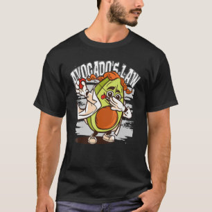 Avocados Law Crazy Dabbing Wissenschaftler Avogadr T-Shirt