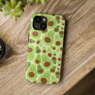 Avocados Niedlich Happy Avocado Pattern Case-Mate iPhone Hülle