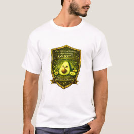 Avocados Nummer T-Shirt