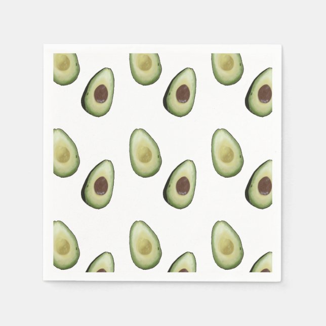 Avocados Serviette (Vorderseite)