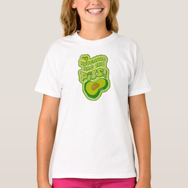 Avocados sind die Gruben Funny Slogan T-Shirt (Vorderseite)