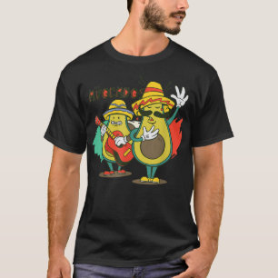 Avocados spielen Gitarre T-Shirt