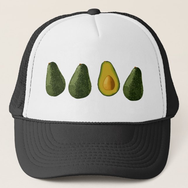 Avocados Truckerkappe (Vorderseite)