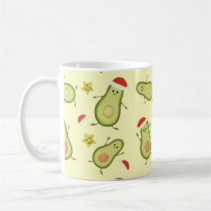 Avocados & Weihnachten Kaffeetasse