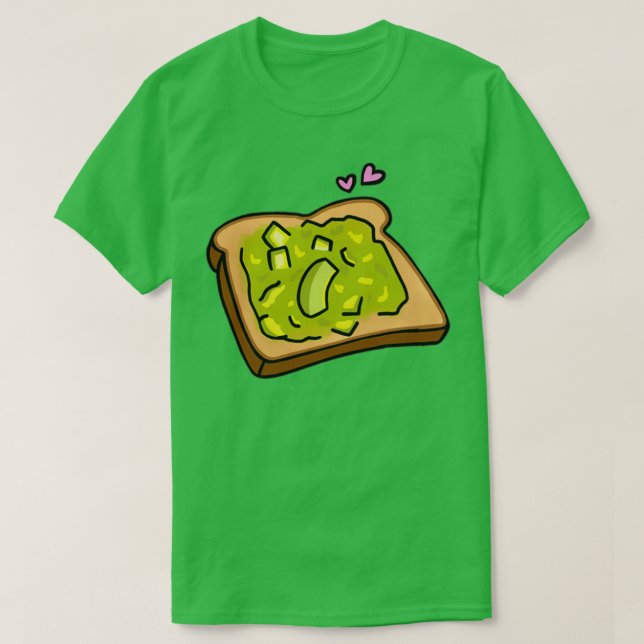 Avocadotoast 10 T-Shirt (Design vorne)