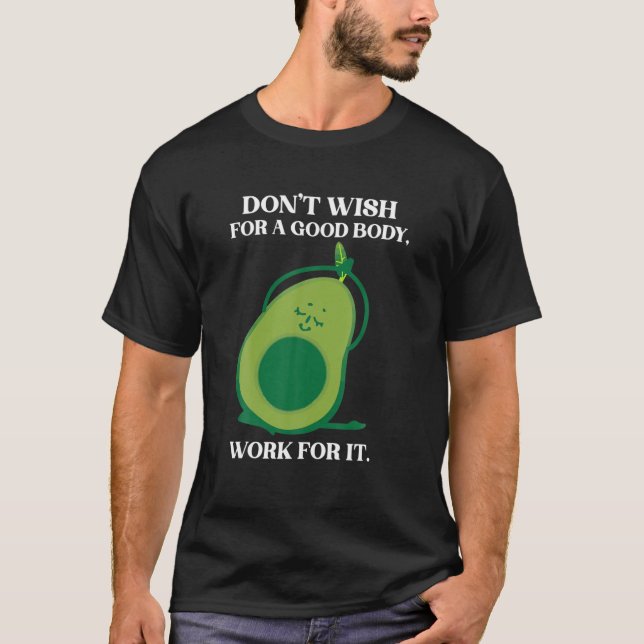 Avocardio - Avocado Gym Fitness Vegetarian Food - T-Shirt (Vorderseite)