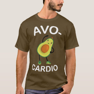 AvoCardio Funny Avocado Fitness 6 T-Shirt