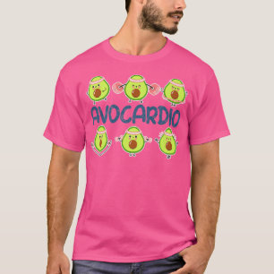 Avocardio, Gym Funny, Avocado Workout für Männer F T-Shirt