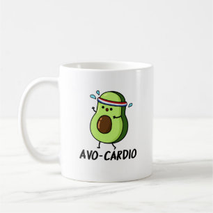 Avocardio Lustiges Training Avocado Wortspiel Kaffeetasse