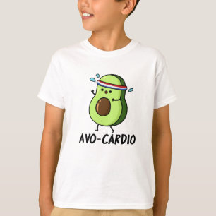Avocardio Lustiges Training Avocado Wortspiel T-Shirt