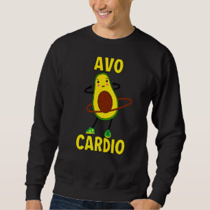 Avocardio Yoga Fitness und Training Avocado Sweatshirt