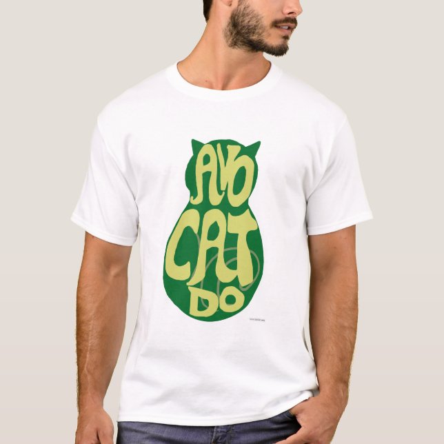 AvoCatdo Avocado Cat T-Shirt (Vorderseite)
