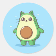 Avocato avocado cat kawaii niedliche Tasse