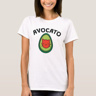 Avocato Cat und Avocado Funny Cat Lover T-Shirt