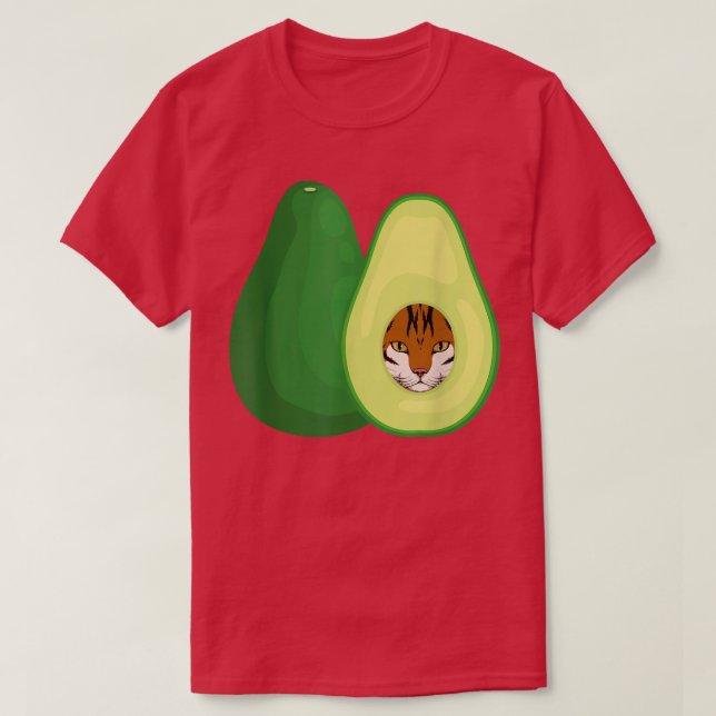 Avocato-Design T-Shirt (Design vorne)