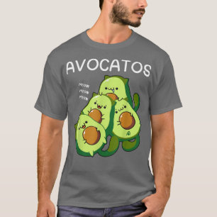 Avocato Funny Avocado Lover Gift, Cute Cat T-Shirt