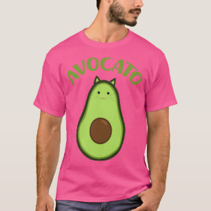 Avocato Niedlich Cat Avocado Classic TShirt