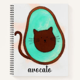 Avocato-Notebook Notizbuch