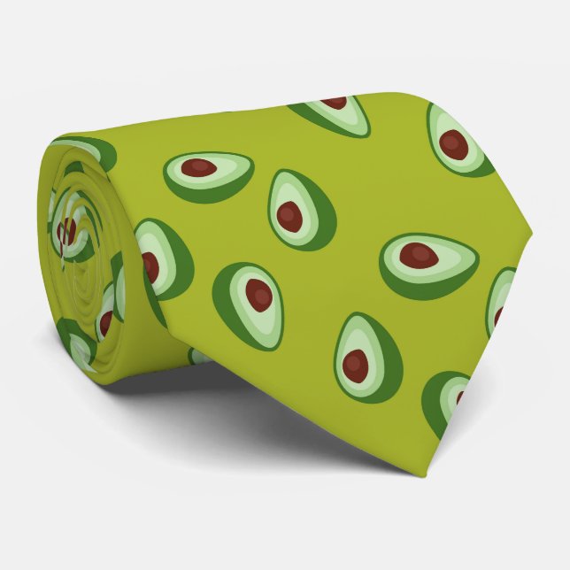 AVOCATO PATTERN - für alle Avoco-Liebhaber Krawatte (Gerollt)