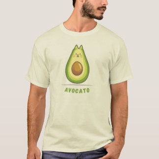 Avocato T - Shirt, Funny Avocado Cat Shirt der Män