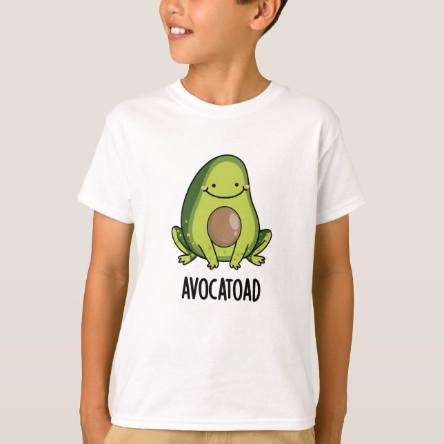 Avocatoad Funny Avocado Toad Puff T-Shirt (Vorderseite)