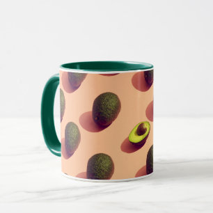 Avocatofrucht Potrait Tasse