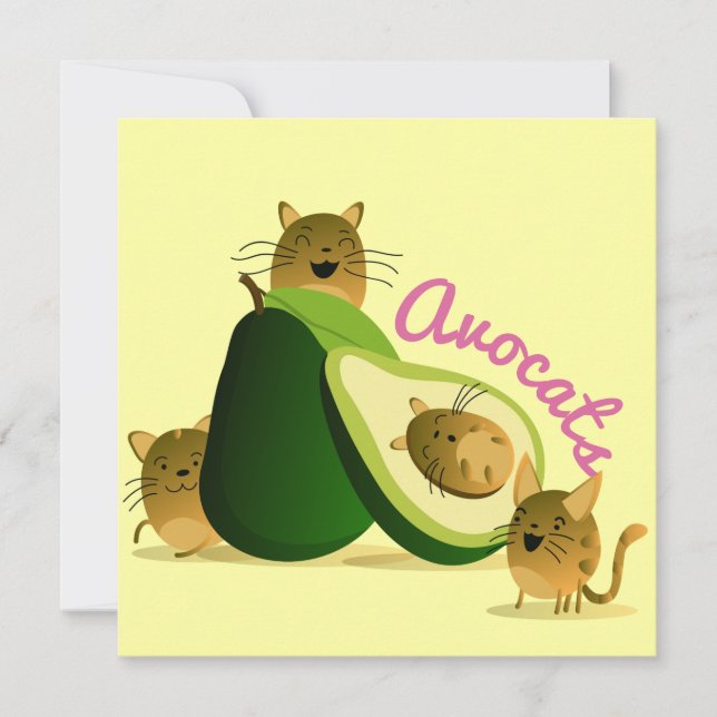 Avocats Feiertagskarte (Vorderseite)