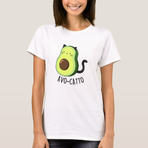 Avocatto Funny Avocado Cat Pun T-Shirt