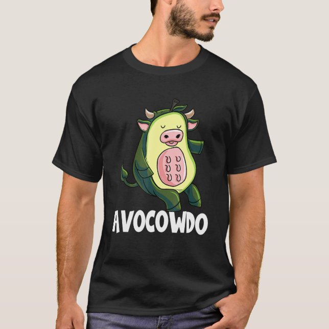 Avocowdo Avocado Kuh T-Shirt (Vorderseite)