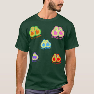 Avocuddle Aufkleber Pack Avocado Liebhaber Design T-Shirt