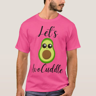 Avocuddle Avocado ist mein Valentine Classic TShir T-Shirt